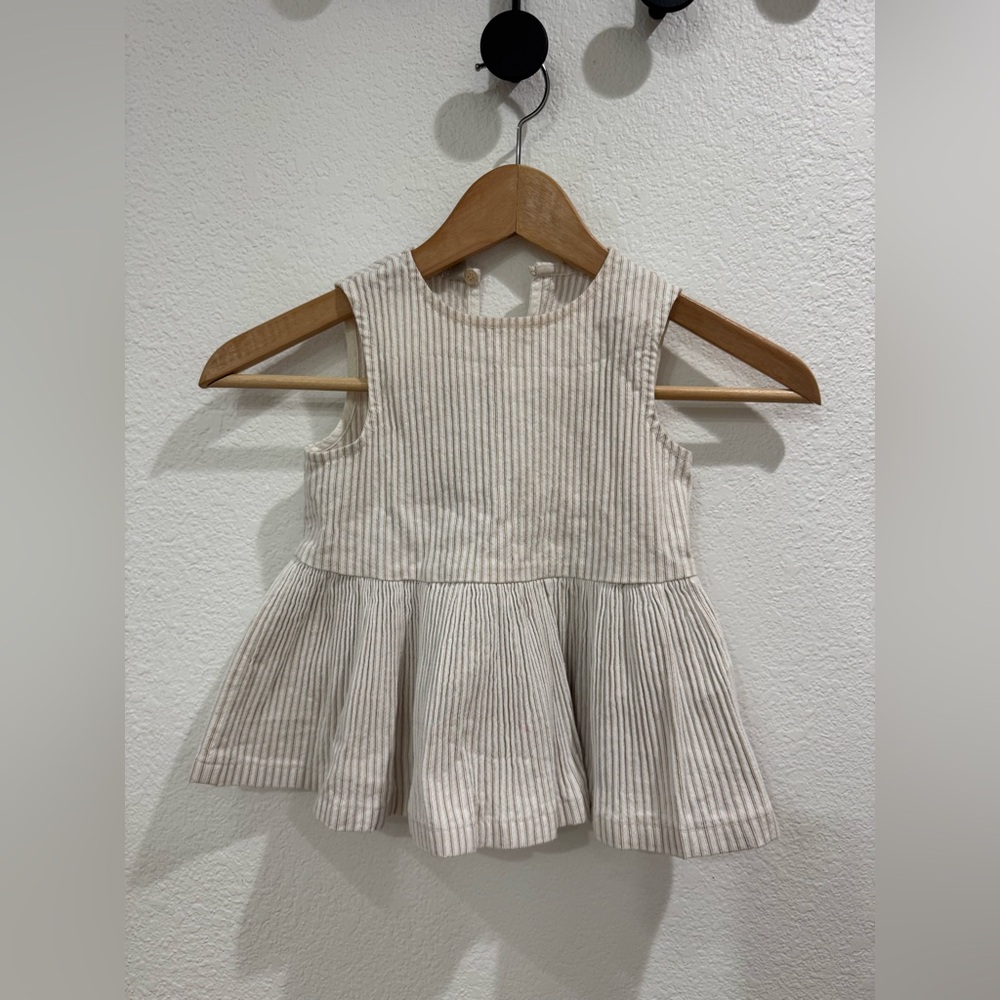 Eleventy Striped Sleeveless